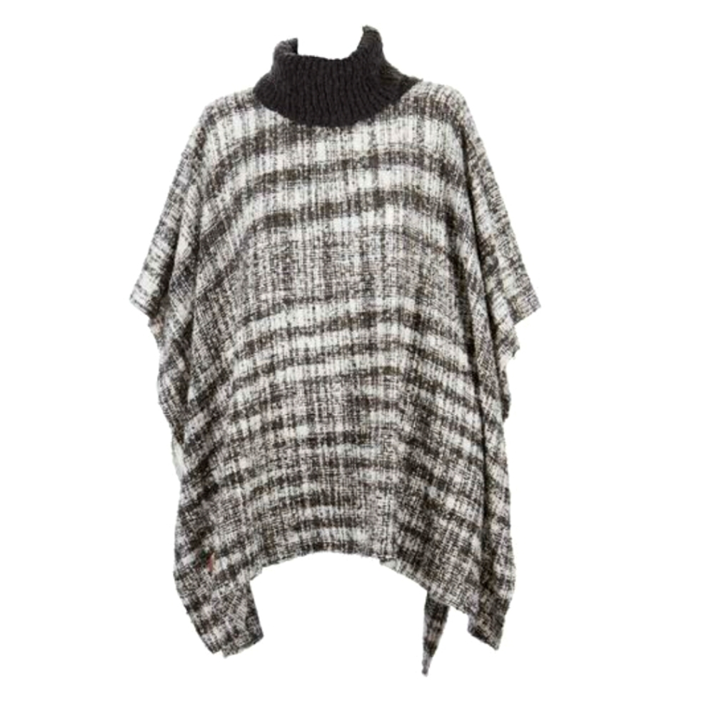 Turtleneck Poncho